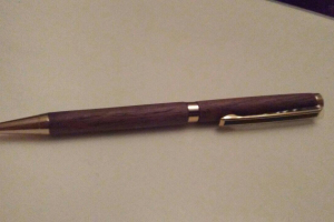 Wood Slimline Twist Pen